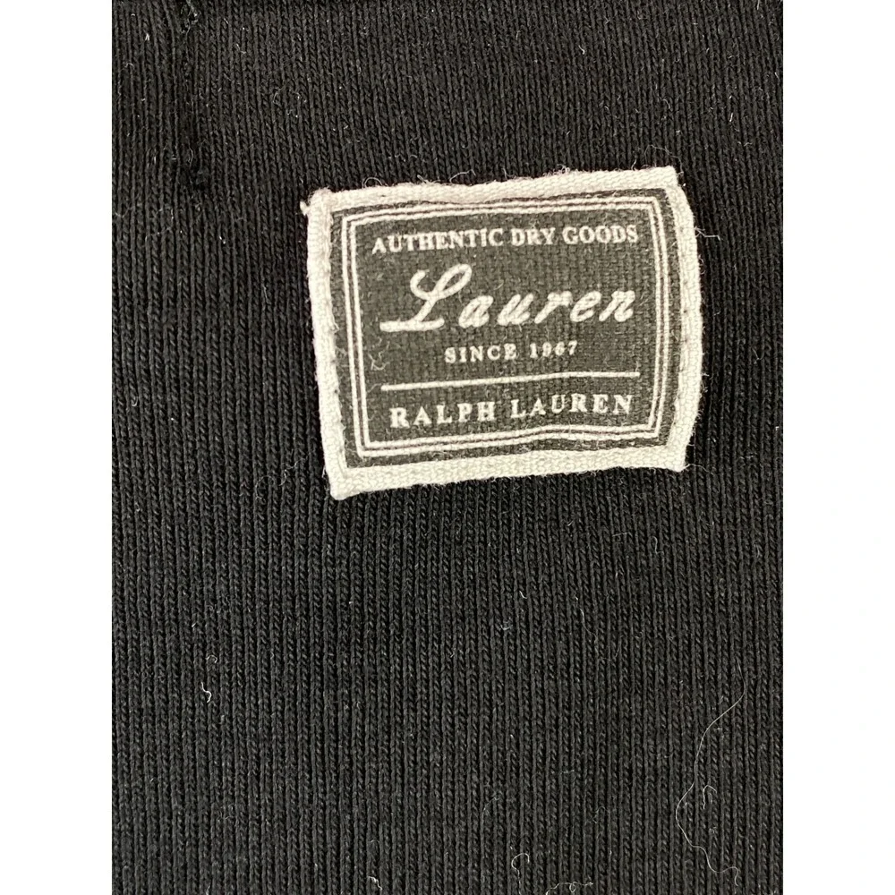 Lauren Ralph Lauren Pencil Dress Women PS Black Spaghetti Straps Long Side Slits